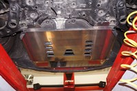 Защита картера двигателя и кпп Kia (киа) Sorento Prime (Киа Соренто) V-все (2015-) , усиленная  (Алюминий 4 мм) 