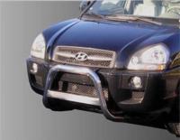 Защита бампера передняя Hyundai 	 Tucson (2003-2009) SKU:60qu
