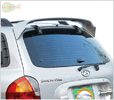 Спойлер задний. Hyundai (хендай) Santa Fe (санта фе) (ТагАЗ)  (2000-2006) 