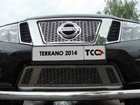 Решетка радиатора верхняя (лист) Nissan (ниссан) Terrano 2014