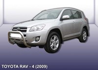Кенгурятник d76 низкий Toyota (тойота) RAV4 (рав 4) (2009-2010) 