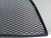 Защита радиатора Mazda (мазда) CX5 (X5) 2015- black верх 