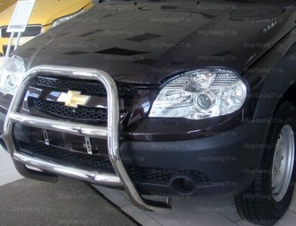 Отбойник без защиты картера 53 мм Chevrolet (Шевроле) Niva (2009-) ― PEARPLUS.ru