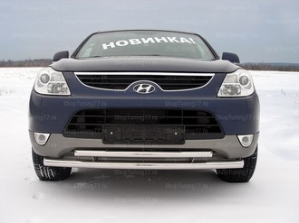 Защита передняя нижняя 60, 3/42, 4 мм Hyundai (хендай) IX5 (X5)5 ― PEARPLUS.ru