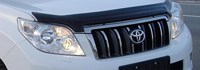 Дефлектор капота тёмный Toyota (тойота) Land Cruiser (круизер) (ленд крузер) Prado J150 (2009 по наст.) 