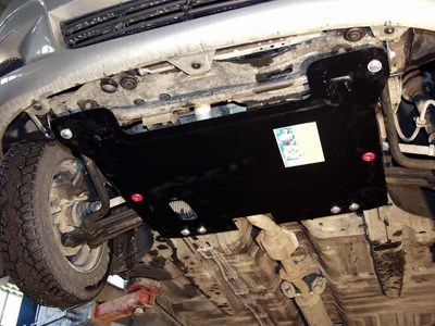 Защита картера Chevrolet (Шевроле) Spark (2011-) 1.0AT, 1.2MT ― PEARPLUS.ru