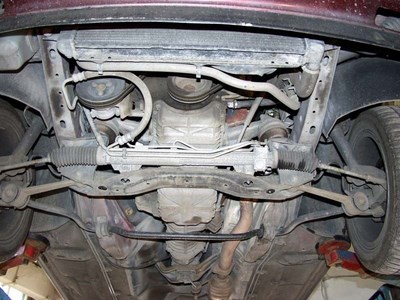 Защита картера Ford Sierra Кузов GB; BN; V-1,6; 2,0 (1982-1992) +КПП