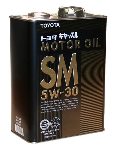 Моторное масло TOYOTA Motor Oil SM SAE 5W-30 (4л)