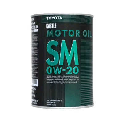 Моторное масло TOYOTA SM Motor Oil SAE 0W-20 (1л)