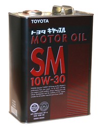 Моторное масло TOYOTA Motor Oil SM SAE 10W-30 (4л) 