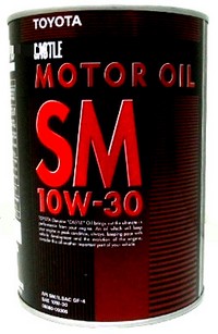 Моторное масло TOYOTA Motor Oil SM SAE 10W-30 (1л) 