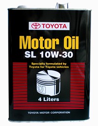 Моторное масло TOYOTA Motor Oil SL SAE 10W-30 (4л) 