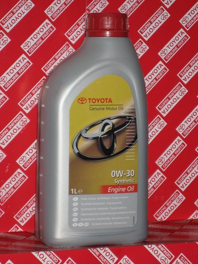 Моторное масло LEXUS Engine Oil SAE 0W-30 (1л) 