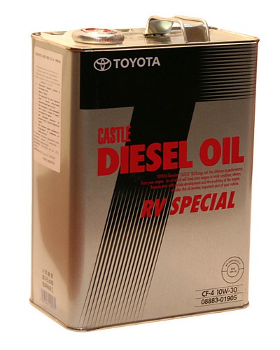 Моторное масло TOYOTA Diesel Oil RV Special CF-4 SAE 10W-30 (4л)