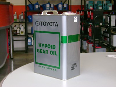 Трансмиссионное масло TOYOTA Hypoid Gear Oil SAE 85W-90 GL-4 (4л)