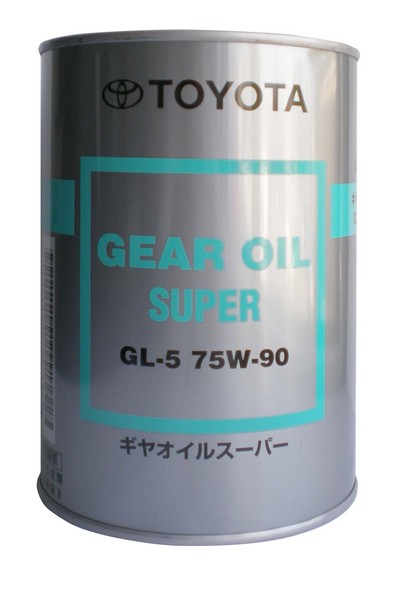 Трансмиссионное масло TOYOTA Gear Oil Super SAE 75W-90 GL-5 (1л)