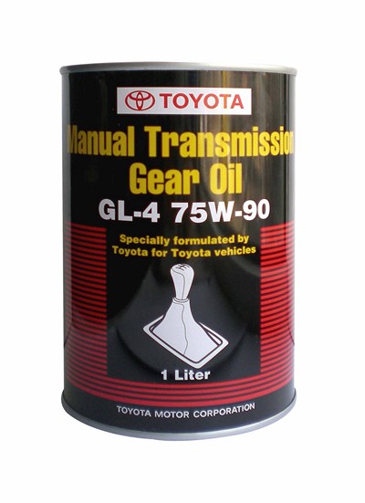 Трансмиссионное масло TOYOTA Manual Transmission Gear Oil SAE 75W-90 GL-4 (1л)