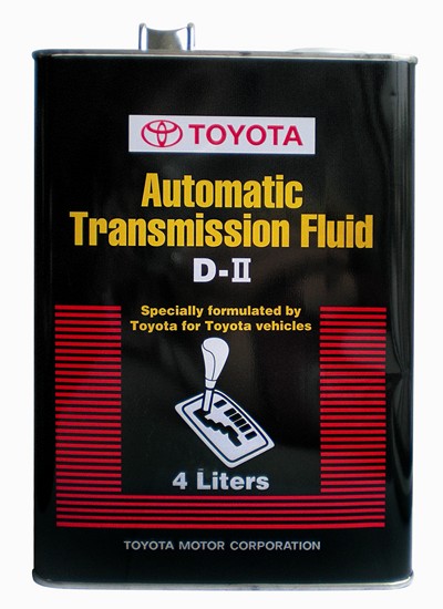 Трансмиссионное масло TOYOTA Auto Fluid D-II (4л) 