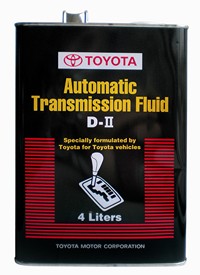 Трансмиссионное масло TOYOTA Auto Fluid D-II (4л) 