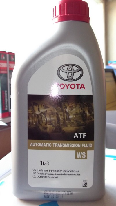 Трансмиссионное масло TOYOTA ATF WS (1л)