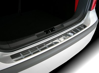 Накладки на задний бампер Subaru Forester IV (2013- ) серия 10