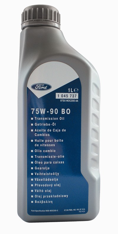 Трансмиссионное масло FORD Getriebeoel SAE 75W-90 BO M2C200C WSD M2C200C (1л)