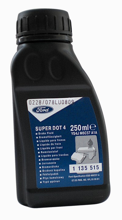 Тормозная жидкость FORD DOT-4 Super M6C57A (0,25л)