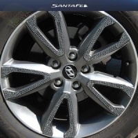 Ювелирные накладки на колёсные диски Hyundai (хендай) Santa Fe (санта фе) (2012 по наст.) ― PEARPLUS.ru