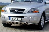 Защита бампера передняя. Kia 	 Sorento (2006-2010) SKU:262qw