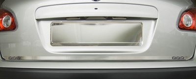 Накладки на дверь багажника (кант) Mazda 3 II 4d (2009-2013)