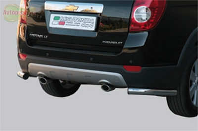 Защита бампера задняя. Chevrolet (Шевроле) 	 Captiva (каптива) (2007-2010) 