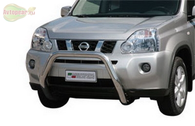 Защита бампера передняя. Nissan (ниссан) X-Trail (2007-2010) 