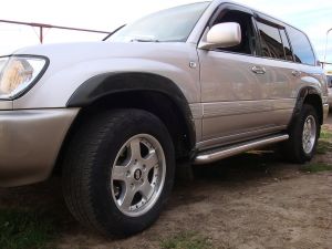 Расшрители колесных арок (4 шт.) Toyota Land Cruiser J100 (1998-2007) SKU:66797qw