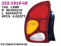 ФОНАРЬ ЛЕВЫЙ Chevrolet (Шевроле) Daewoo Lanos 98- SKU:53648qw