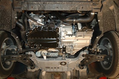 Защита картера VW Passat (Пассат) B7 V-1.8 ТSI, AT(2011-) +КПП