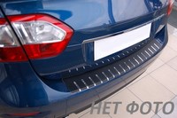 Накладки на задний бампер с загибом FORD KUGA I 2008-2012