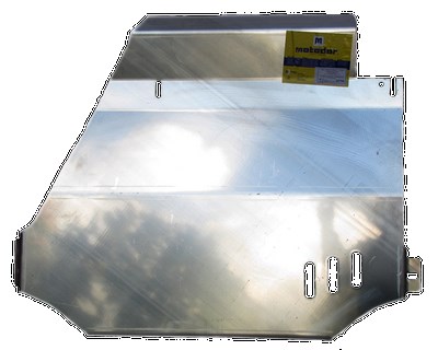 Алюминиевая защита КПП и раздаточной коробки толщиной 5 мм Volkswagen (фольксваген) Touareg (туарег) 2.5 TD,  (2006-2010) ― PEARPLUS.ru
