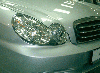 Молдинги передних фар.  Hyundai (хендай) Sonata 5 TaгАЗ (2005-2009) 