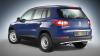 Защита бампера задняя (48мм) . Volkswagen (фольксваген) Tiguan (тигуан) Trend & Fun, Sport & Style, Track & Field (2007-2010) 