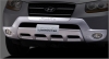  Защита бампера передняя. Hyundai (хендай)  Santa Fe (санта фе) СМ (2010-2012) 