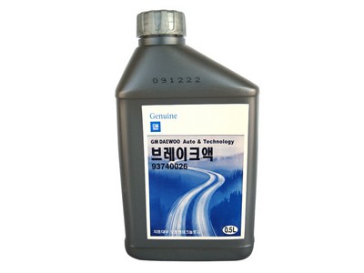 Тормозная жидкость GM DOT-5 Brake Fluid (0,5л)