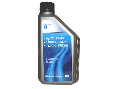 Тормозная жидкость GM DOT-3 Brake Fluid (0, 5л) ― PEARPLUS.ru