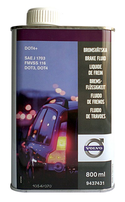 Тормозная жидкость VOLVO DOT-4 Brake Fluid (0,8 л)