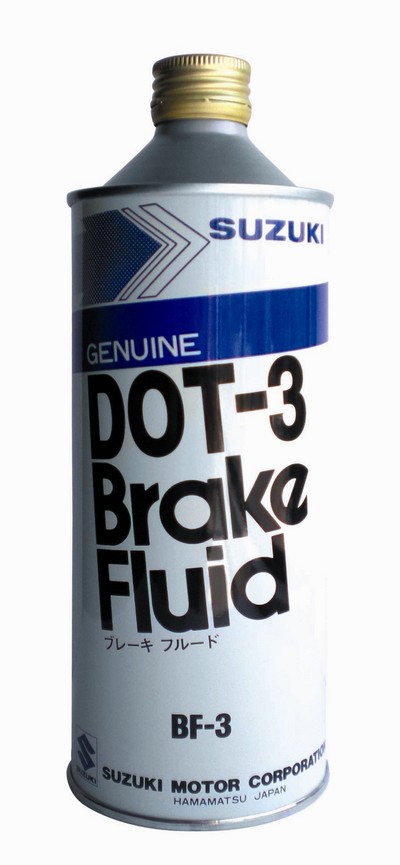 Тормозная жидкость SUZUKI DOT-3 Brake Fluid (0,5л)