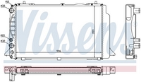 РАДИАТОР 596x358 2, 0 М Audi (Ауди) 80 B4 9.91-