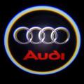 Подсветка в дверь с логотипом Audi