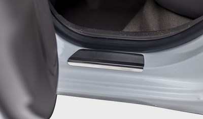 Накладка на внутренние пороги без логотипа (компл. 4шт.),Chevrolet Cobalt 2013-