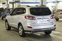 Защита задняя d60, Hyundai (хендай) Santa Fe (санта фе) 2011-