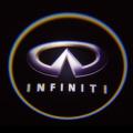 Подсветка в дверь с логотипом Infiniti