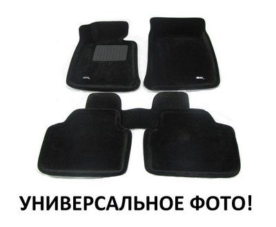 Коврики салона текст.Opel Mokka 2012->/Buick Encore 2012-> LINER 3D Lux с бортиком черные
